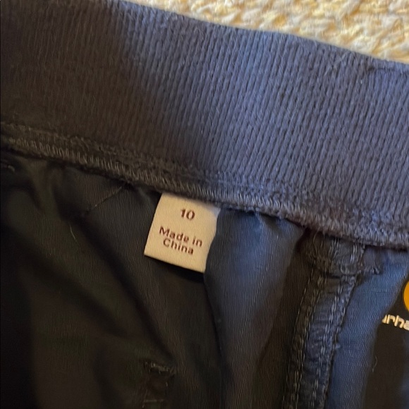 Women's Navy Shorts Carhart size 10 original fit in navy - Picture 3 of 5